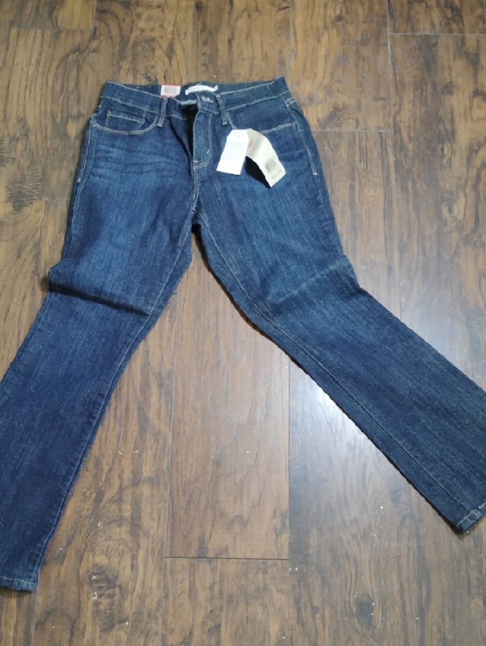 Classic Dark Blue Women's Slim Jeans